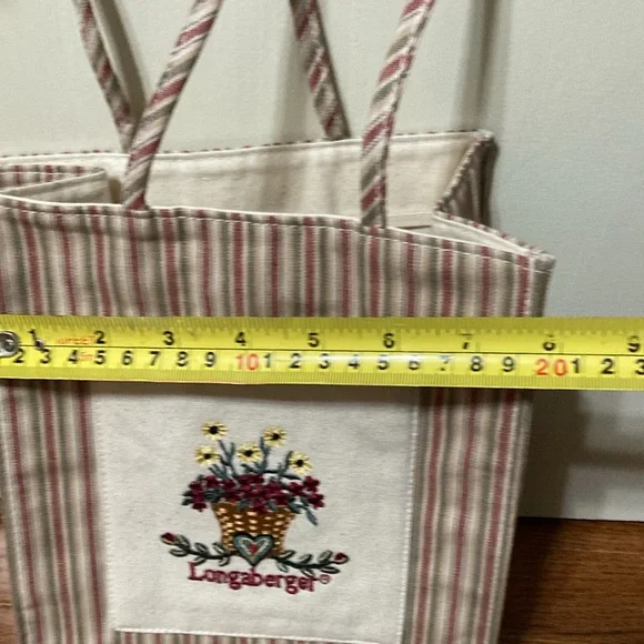 Longaberger Bundle - Bag and Canister Crock (NWOT) - Picture 13 of 15